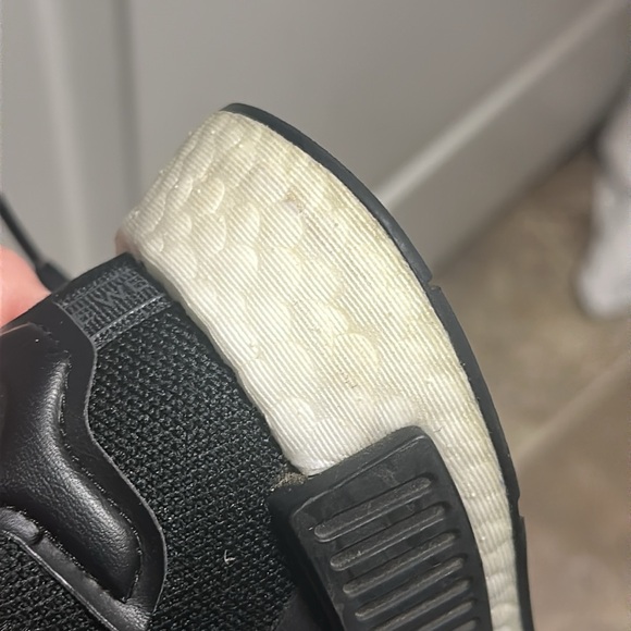 Adidas NMD R1 Black Sneakers - Picture 11 of 13